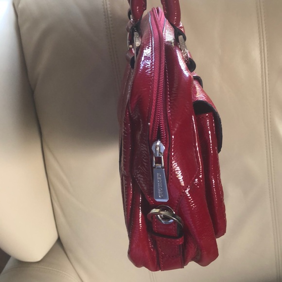 Red leather purse - Picture 4 of 4